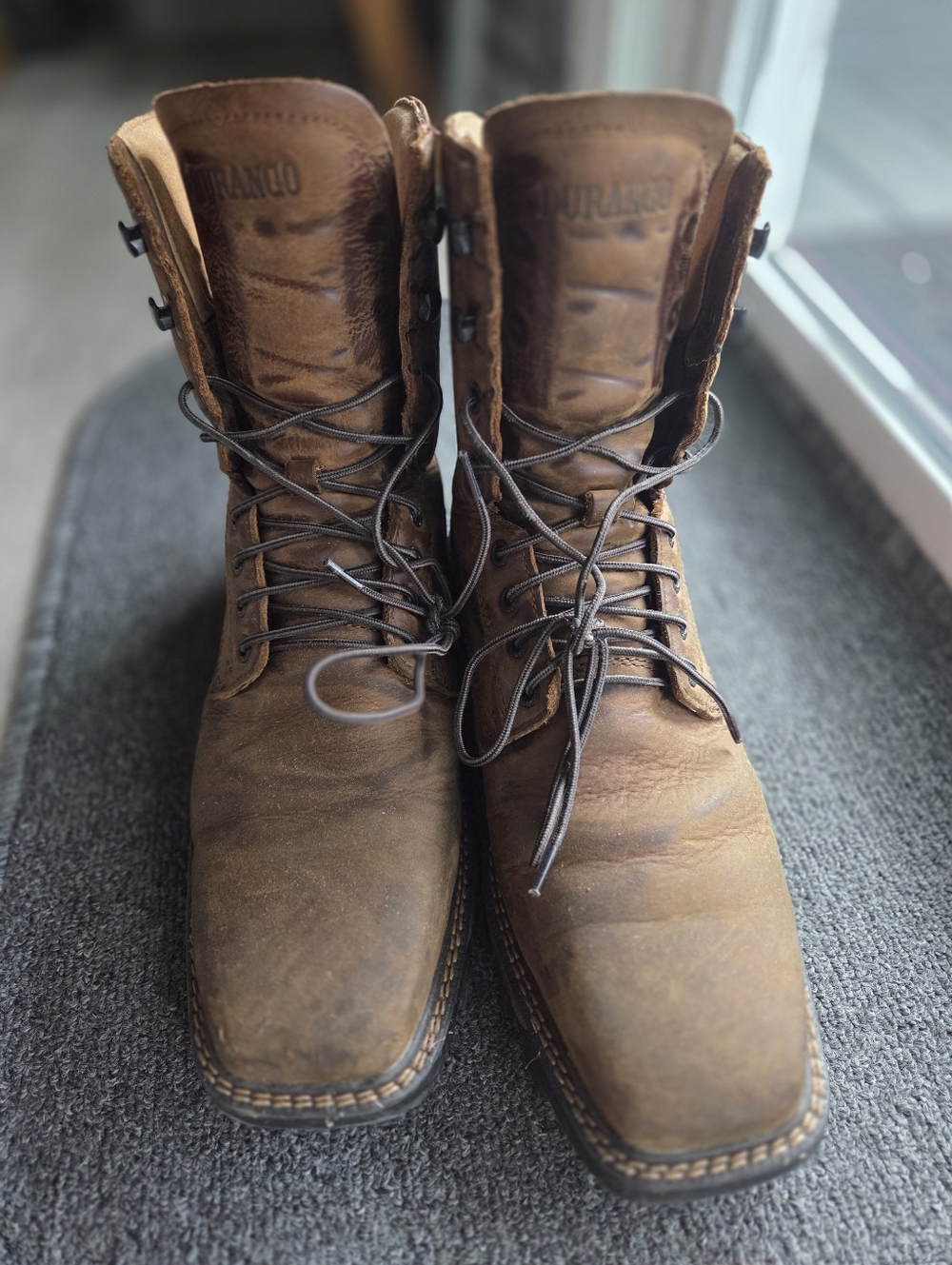 Mens Durango Steel Toe Work Boots